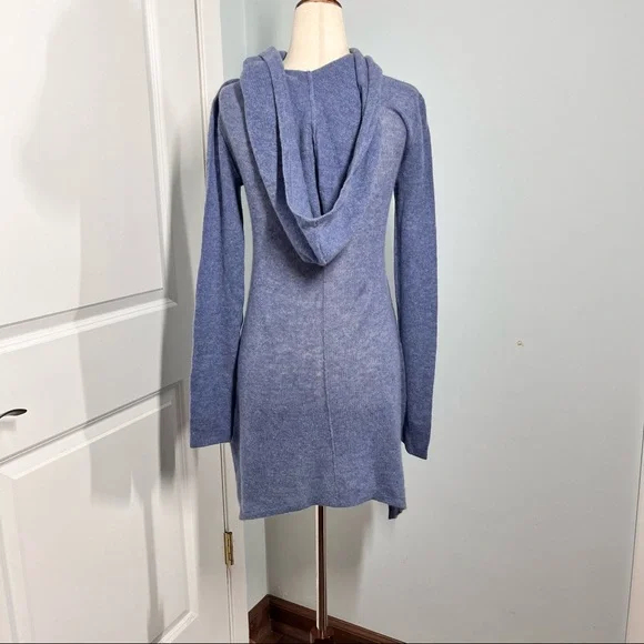 Sala Fifth Avenue 100% cashmere turtle neck hoodie sweater size XS - Picture 9 of 12